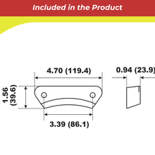 Technical drawing of a mechanical 00219a with dimensions on a white background.
