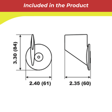 00351A for Trim Tab Anode 40–85hp — Replaces Suzuki 55125-95500