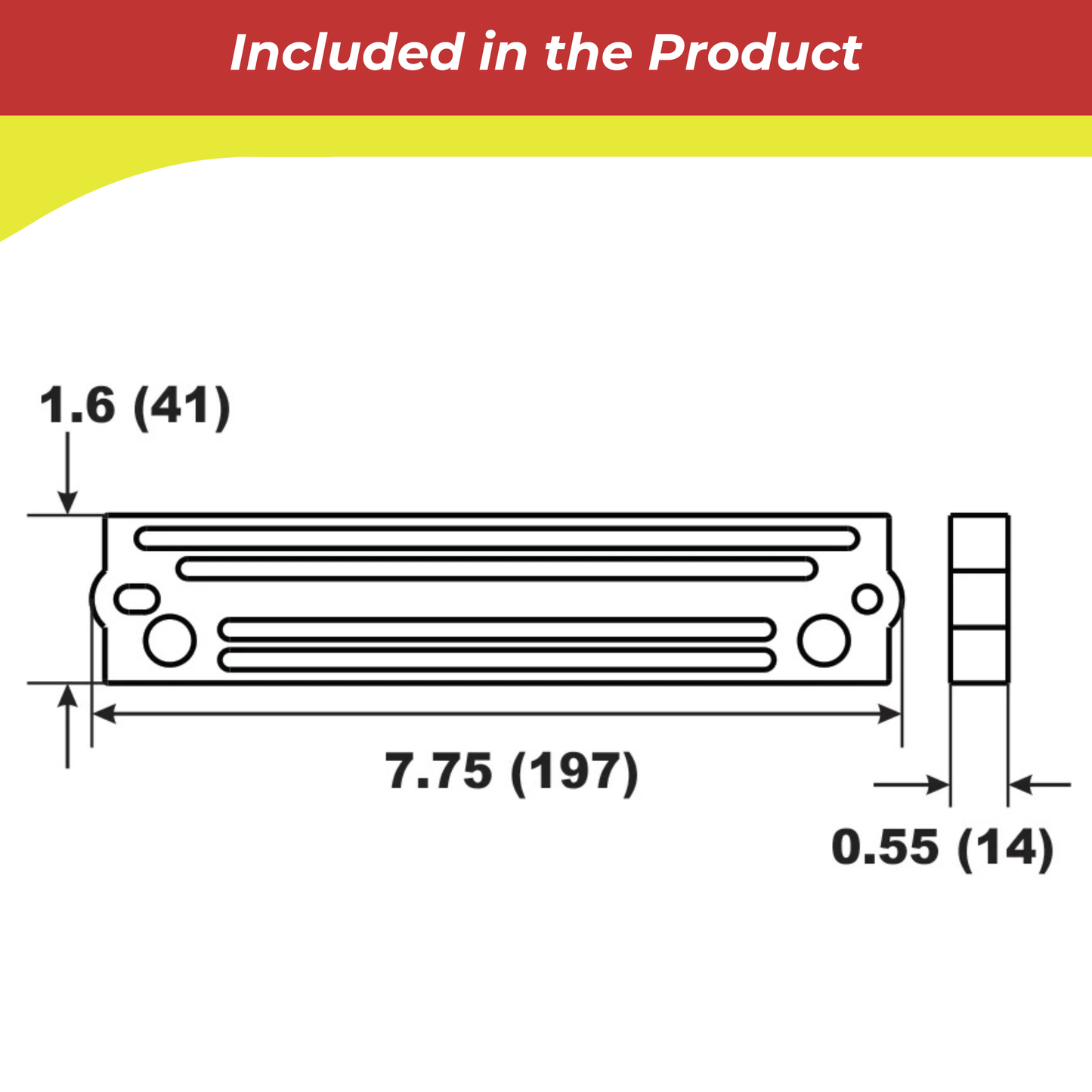 00353A for Suzuki Outboard Bar Anode 40–350hp — Replaces Suzuki, Tohatsu, Johnson/Evinrude & Mercury OEM