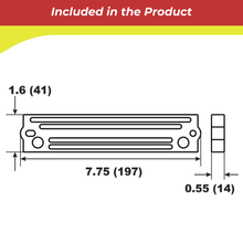 00353A for Suzuki Outboard Bar Anode 40–350hp — Replaces Suzuki, Tohatsu, Johnson/Evinrude & Mercury OEM