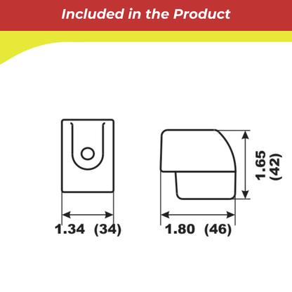00393A for Evinrude E-TEC G2 Gearcase Anode — Replaces Evinrude 355964