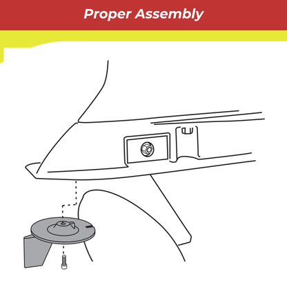 00029A for Honda Small Plate Anode — Replaces Honda 41107-ZW1-B01ZA