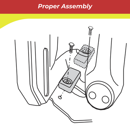 Technical diagram of a 00094A mechanical assembly with labeled parts on a white background.