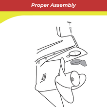 00125A for Yamaha Trim Tab Anode 150–225hp — Replaces Yamaha 6J9-45371-01