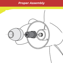00196A for Mercruiser Bravo 3 Replacement Prop Anode (2003 & Older)