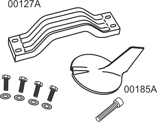 10186A Yamaha 200–300hp 2-Stroke Outboard Complete Anode Kit