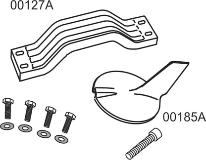 10186A Yamaha 200–300hp 2-Stroke Outboard Complete Anode Kit