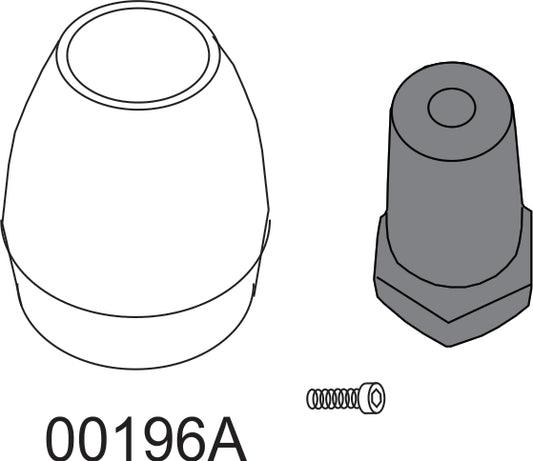 10195A Prop Anode Retrofit Kit for Mercruiser Bravo 3 (2003 & Earlier)