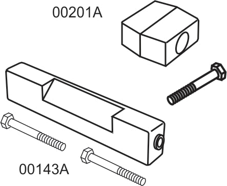 10221A Complete Anode Kit for Johnson / Evinrude 90–225hp Outboards (1991 & and later)