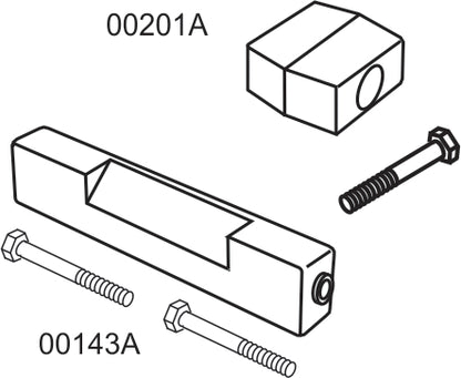 10221A Complete Anode Kit for Johnson / Evinrude 90–225hp Outboards (1991 & and later)
