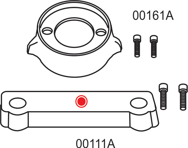 10274A Complete Anode Kit for Volvo Penta 280 Outdrive
