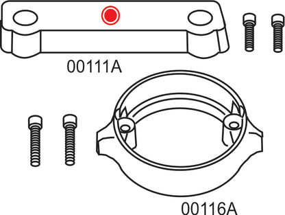 10275A Complete Anode Kit for Volvo Penta 280 Duo Prop Outdrive