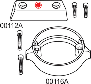 10277A Volvo Penta 290 Duo Prop Complete Anode Kit
