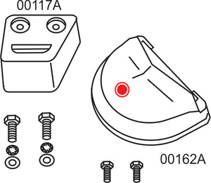 10278A Volvo Penta SX/DP-SM Complete Anode Kit