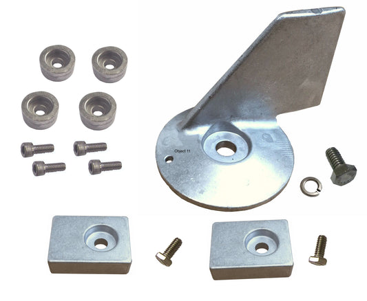 10480A Suzuki 40–50 HP Outboard Complete Aluminum Anode Kit