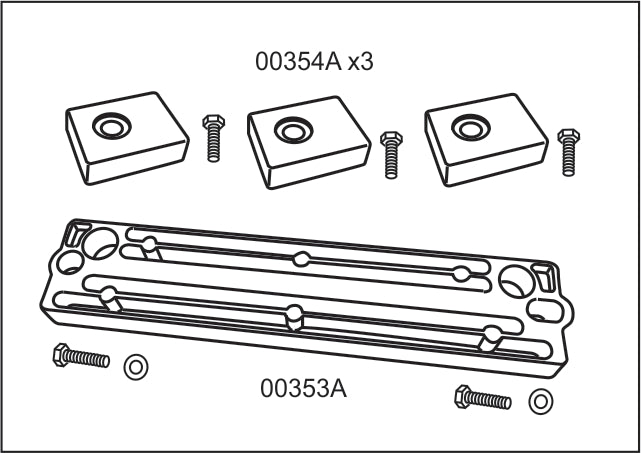 10482A Complete Anode Kit for Suzuki 200–250 HP Outboards