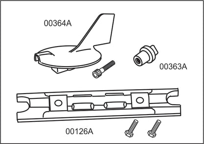10493A Complete Anode Kit for Yamaha 80–100 HP Outboards