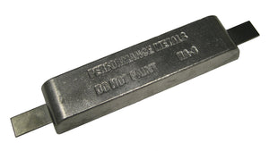 HA3A-S 5 lb Strap Anode (With Steel Strap)