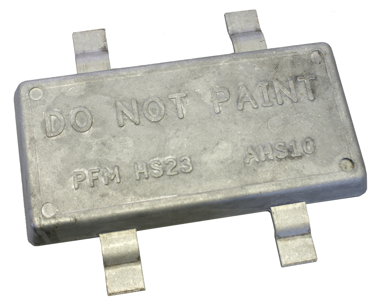 HS23A-A 10 lb Strap Anode (With Aluminum Straps)