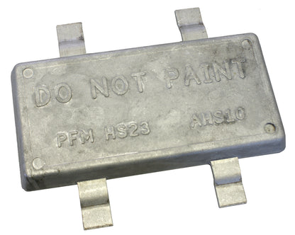 HS23A-A 10 lb Strap Anode (With Aluminum Straps)