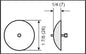 RH1875 Rudder/Trim Tab Half Anode - 1 7/8"